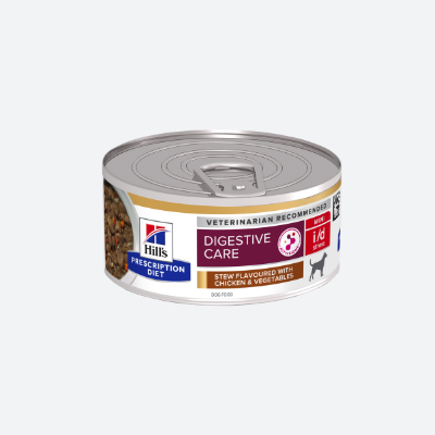 Prescription Diet i/d Stress Canine Rice, Vegetable & Chicken Stew NATVOER VOOR HONDEN
