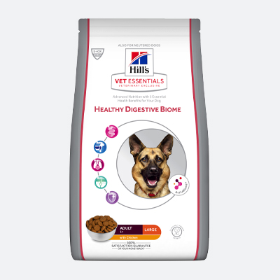 Vet Essentials Healthy Digestive Biome Large Breed DROOGVOER VOOR HONDEN