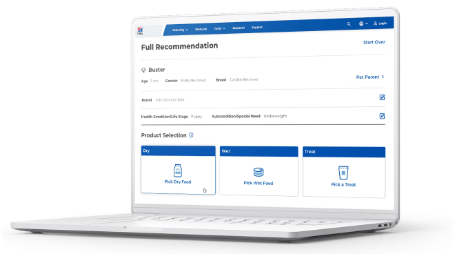 Laptop met Quick Reco op het scherm