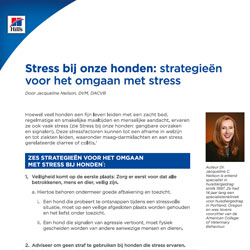  Stress bij onze honden – strategieën voor het omgaan met stress