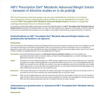 Klinische studies Metabolic