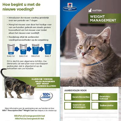Consumentenfolder voor katteneigenaren